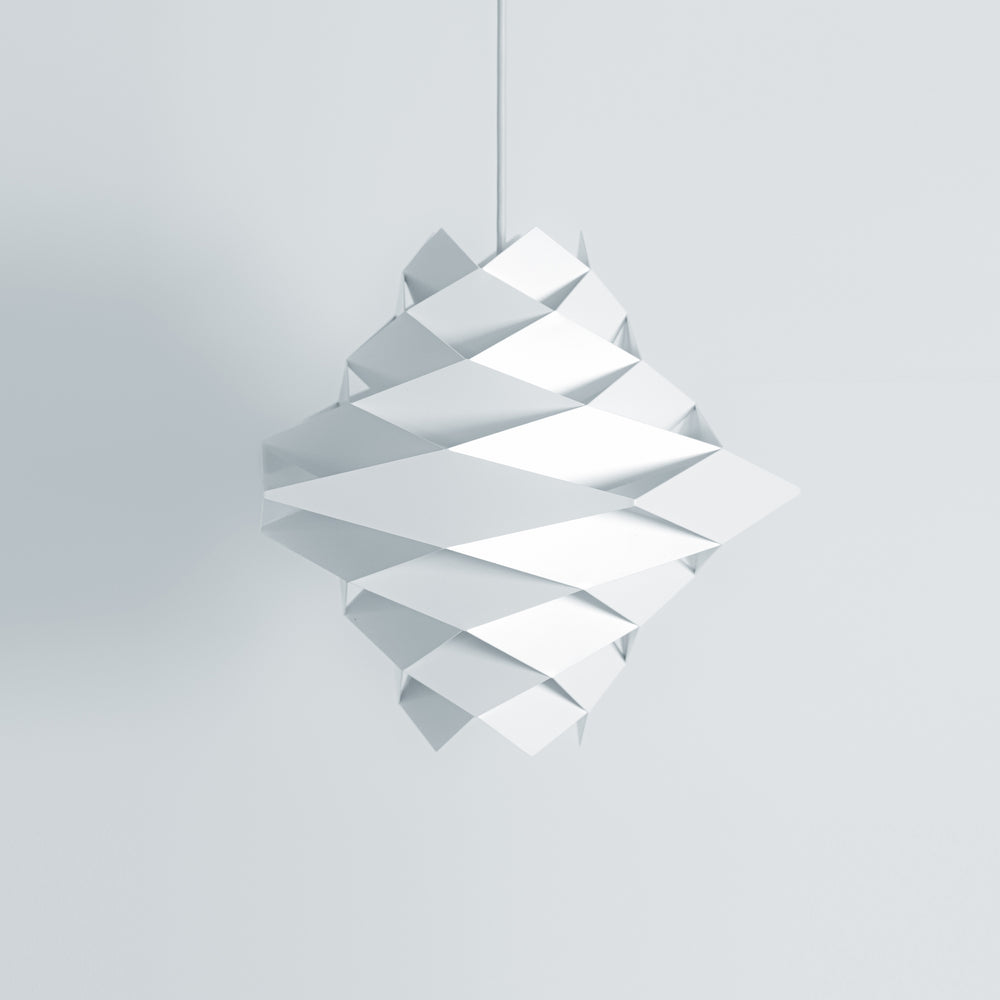 Design Lampe Symfoni 501 hvid preben dal front